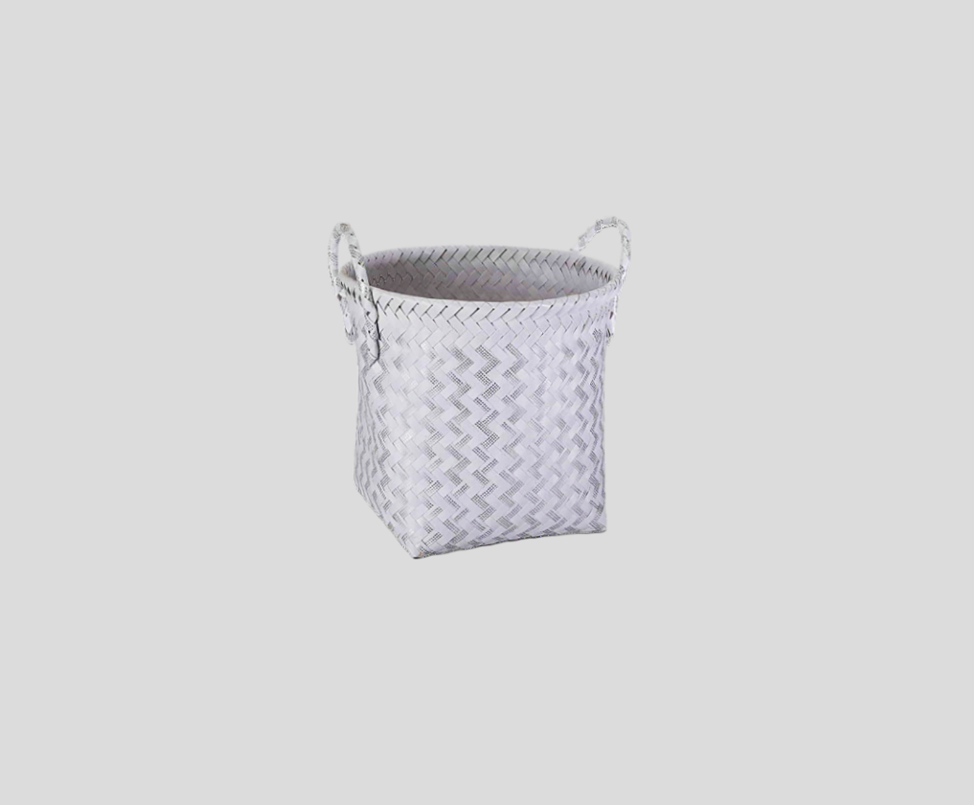 Rectangular Solid PP Braid Storage Basket