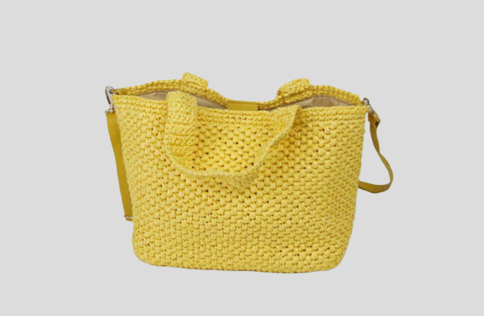 Eco-Friendly Recycled PP Crochet Tote Bag