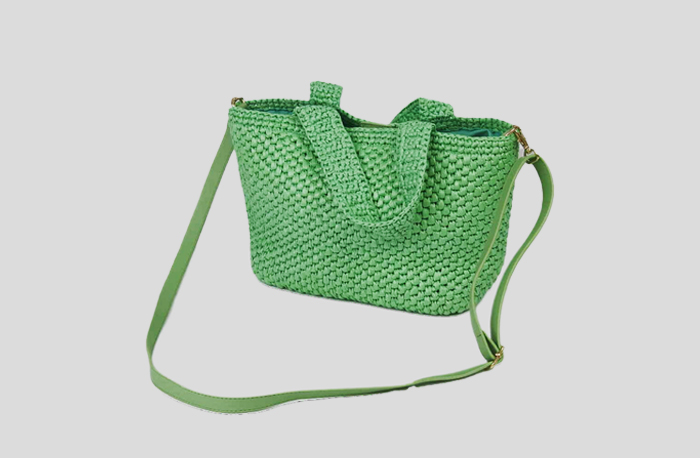 Eco-Friendly Recycled PP Crochet Tote Bag