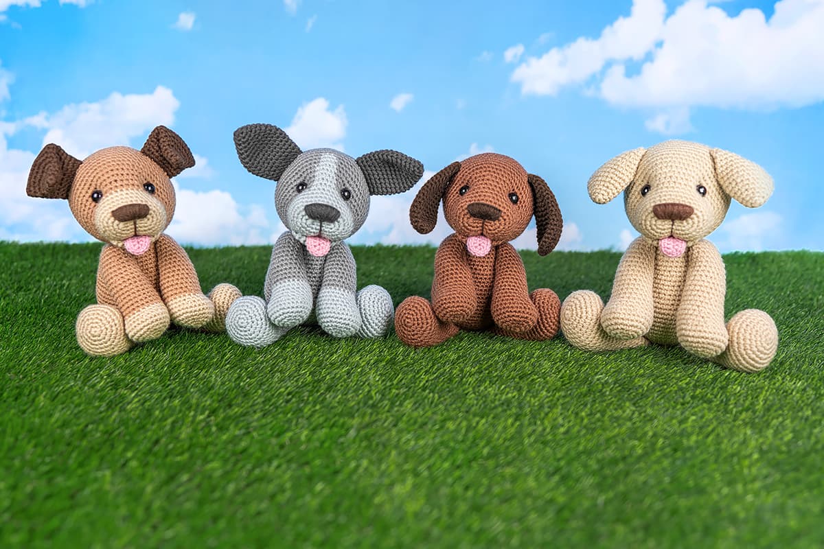 Crochet toys for pet