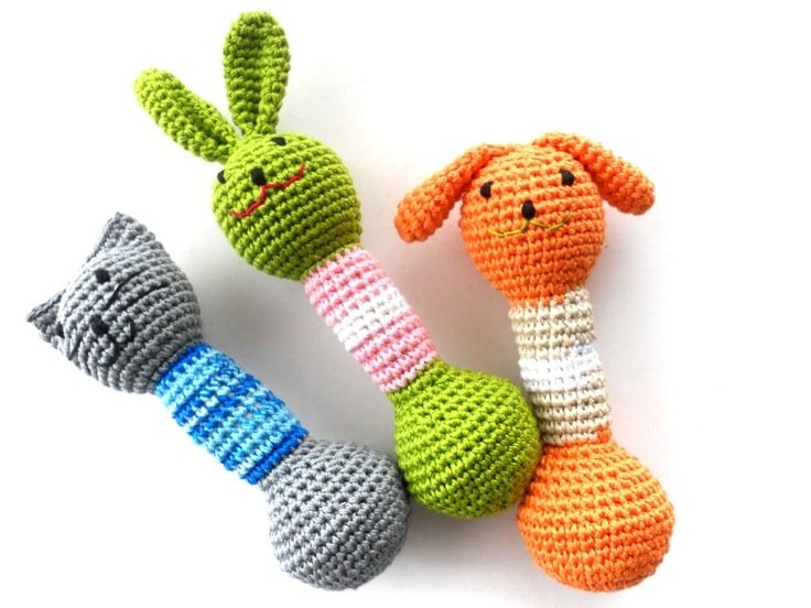 Crochet toys for pet