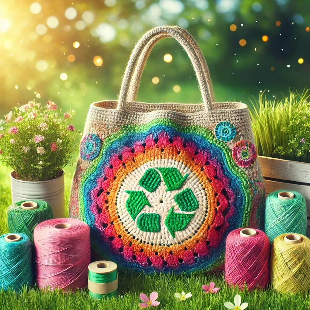 Zero-Waste incontra la moda: l'ascesa delle borse all'uncinetto