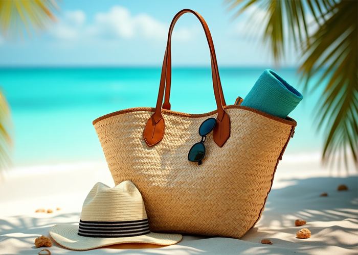 Bolsos de playa de paja: el compa?ero perfecto para las aventuras junto al mar