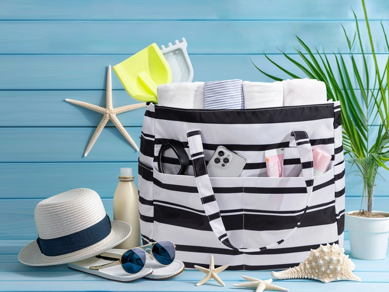 beach tote bag