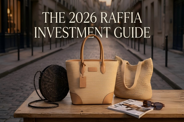 ¿Por qué los bolsos de rafia serán tendencia en 2026?
