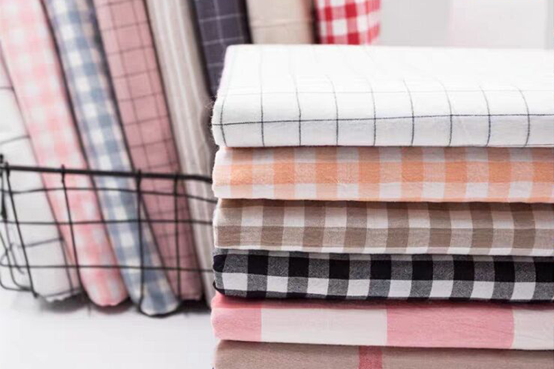 100% Cotton Yarn Dyed Flannel Fabric