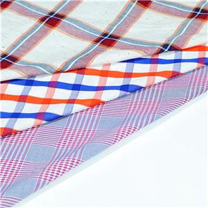 Tissu de flanelle teint en fil TC
