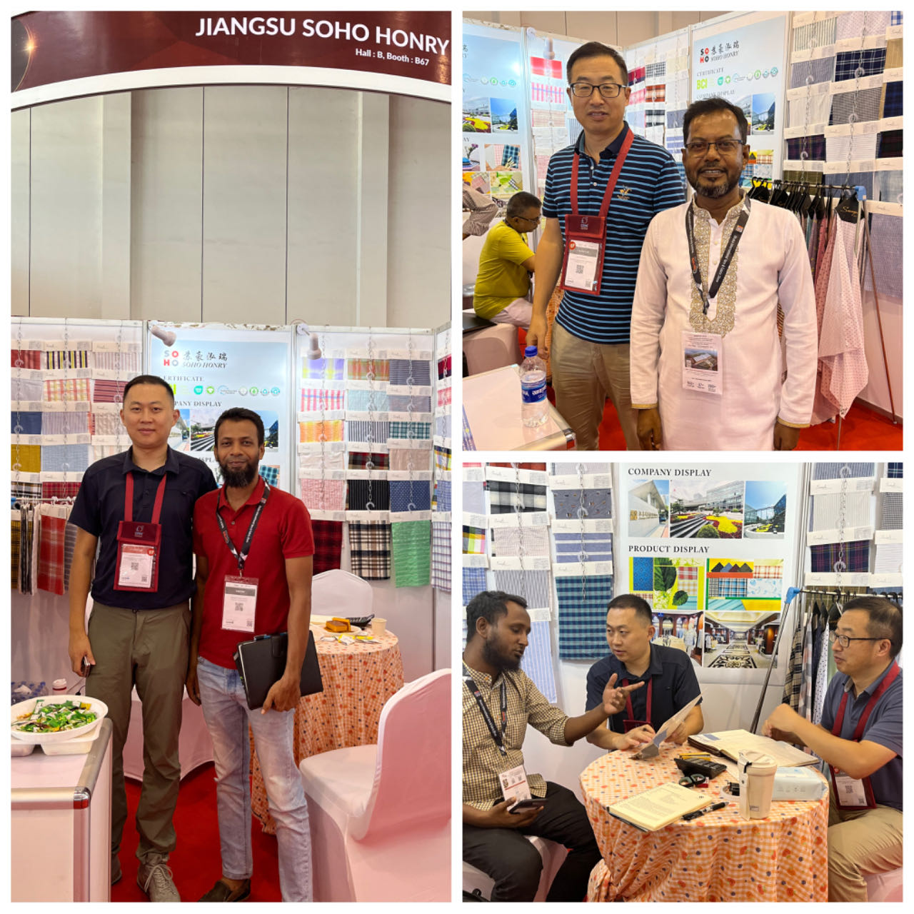 Honry Fabric Unveils Innovations at Bangladesh Textile Expo