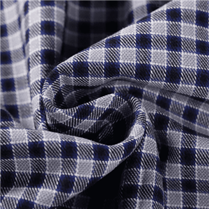 Tissu jacquard teint en fil de coton