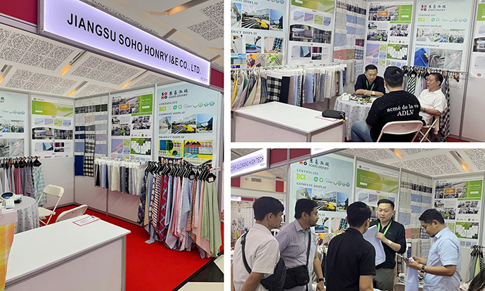 HonryFabric a présenté ses tissus et ses solutions à INDO INTERTEX-INATEX 2024