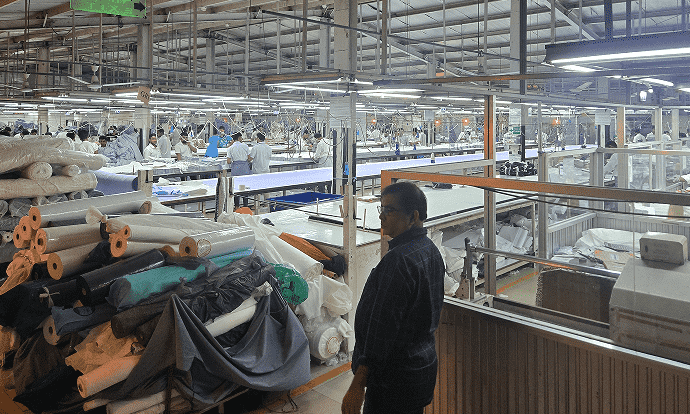 HONRY FABRIC mengunjungi CONCORDE GARMENTS LTD di Bangladesh