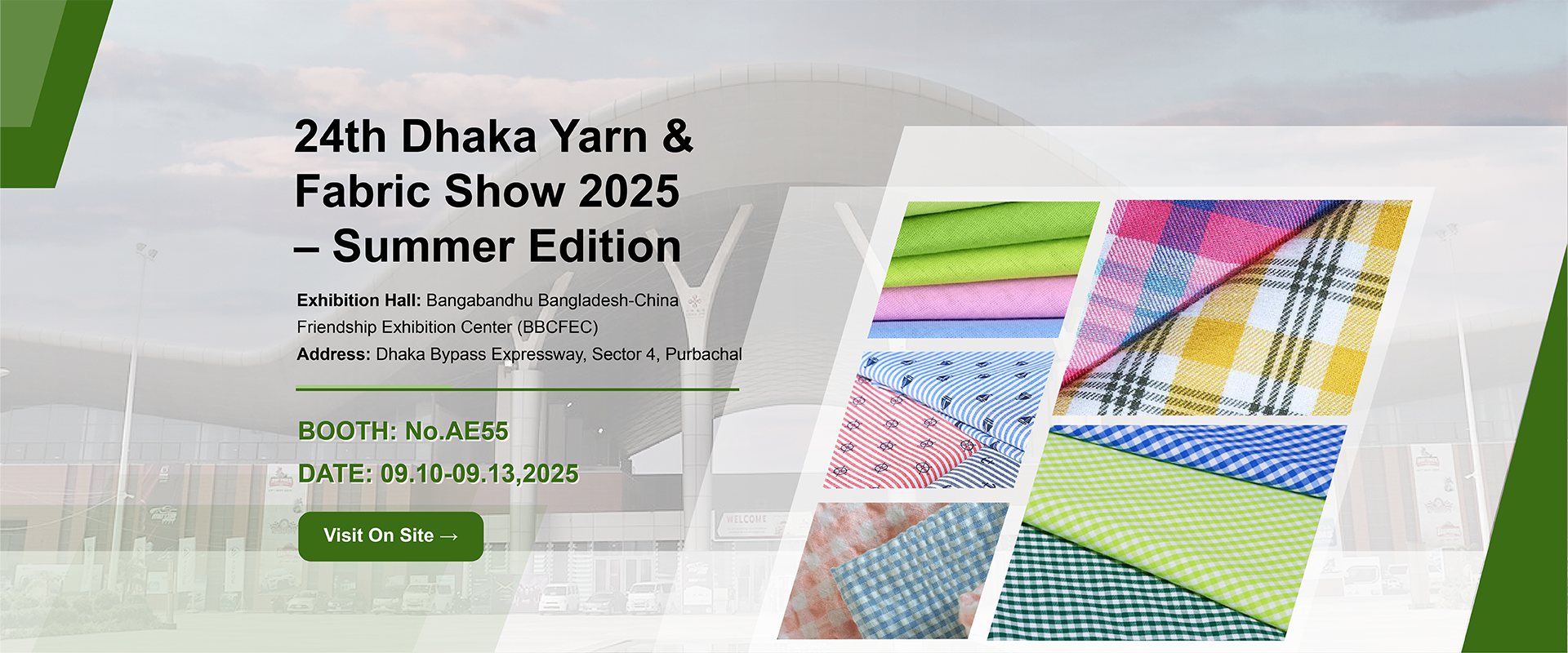 24th Dhaka Yarn &Fabric Show 2025 -Summer Edition