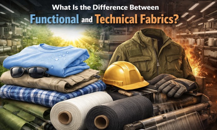 What is the difference between functional and technical fabrics?