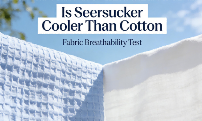 Czy seersucker jest chłodniejszy niż bawełna?