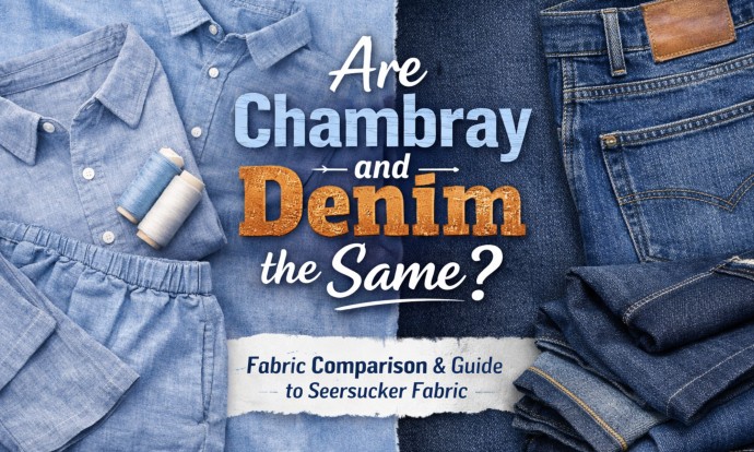 চেম্ব্রে এবং ডেনিম কি একই জিনিস?