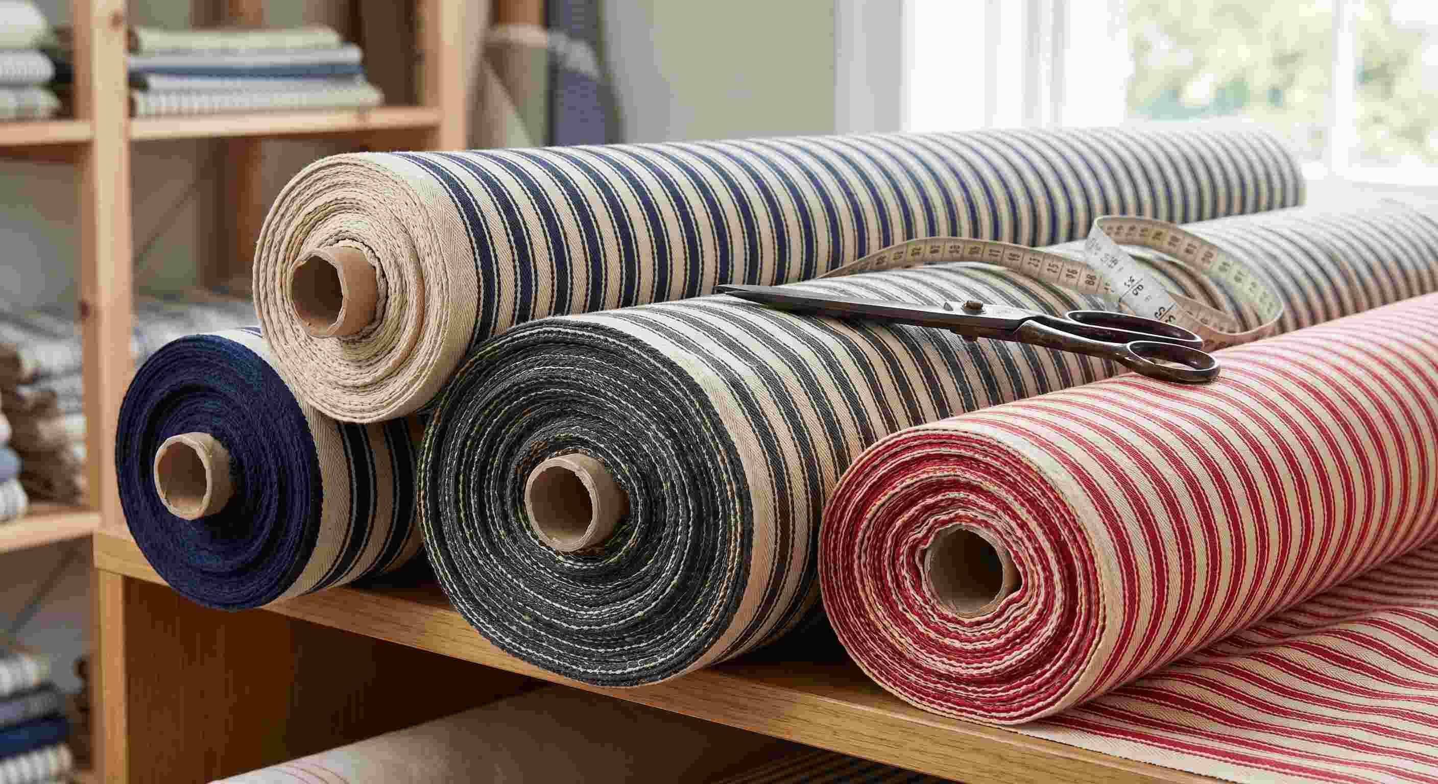 Ticking stripe fabric Ticking stripe fabric