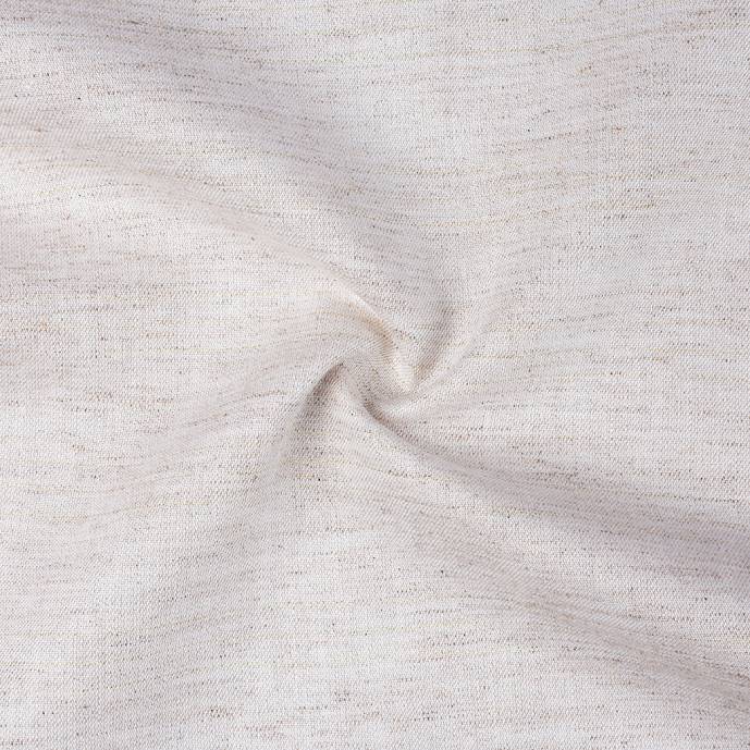 Tissu en mélange rayonne, lin et coton avec fil métallique