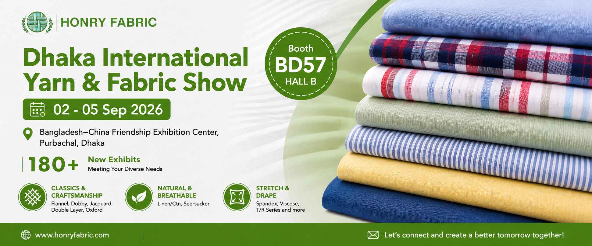 Dhaka International Yarn & Fabric Show Dhaka International Yarn & Fabric Show