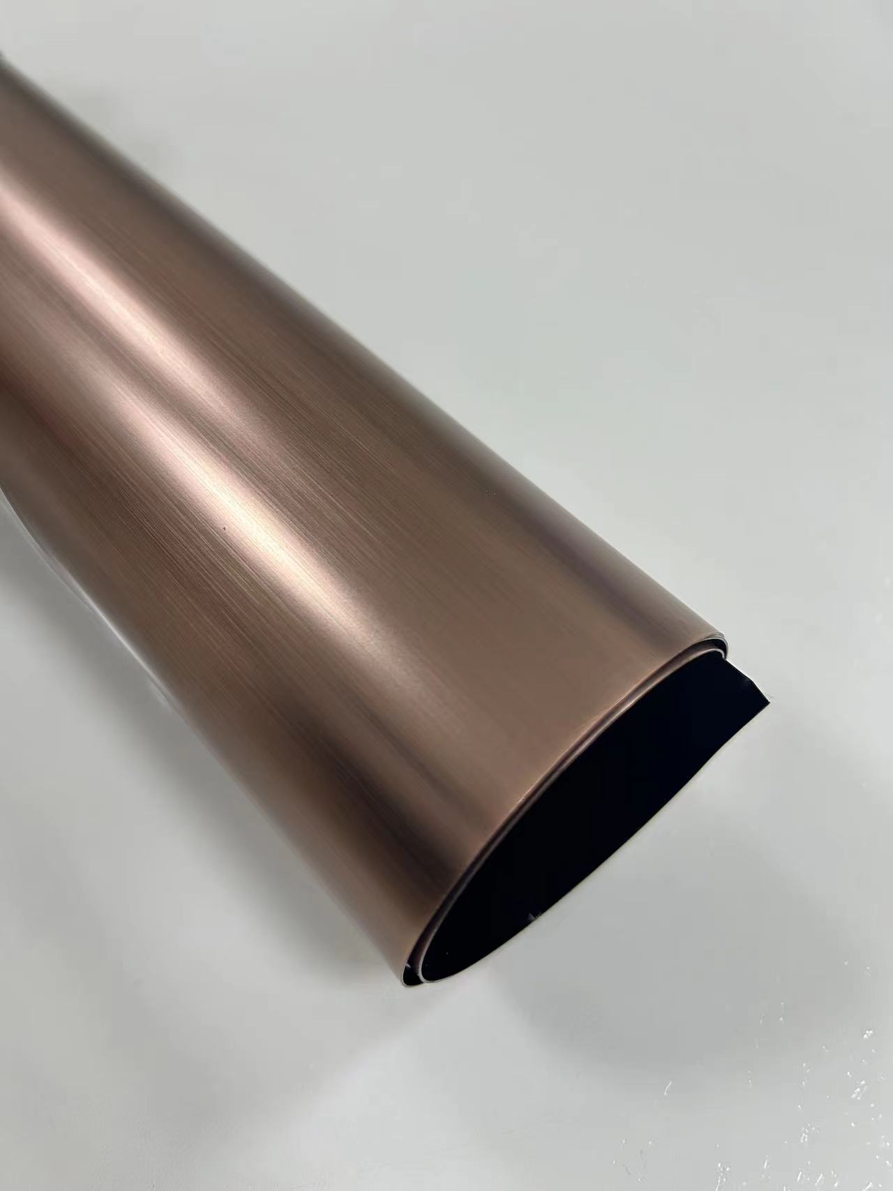 brushed metal film