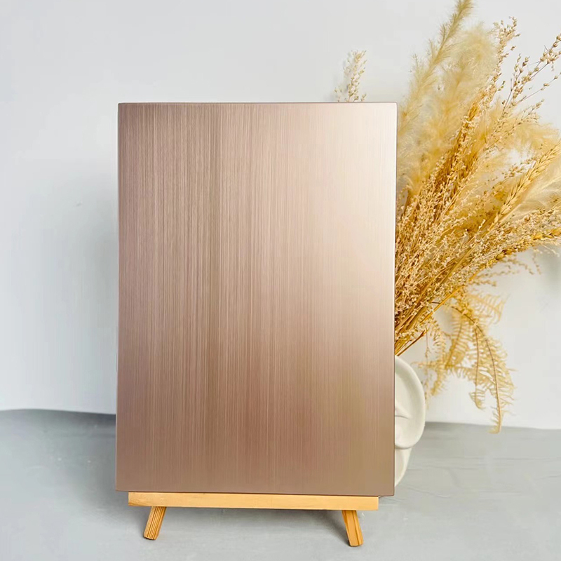 Brushed Metal PETG Film