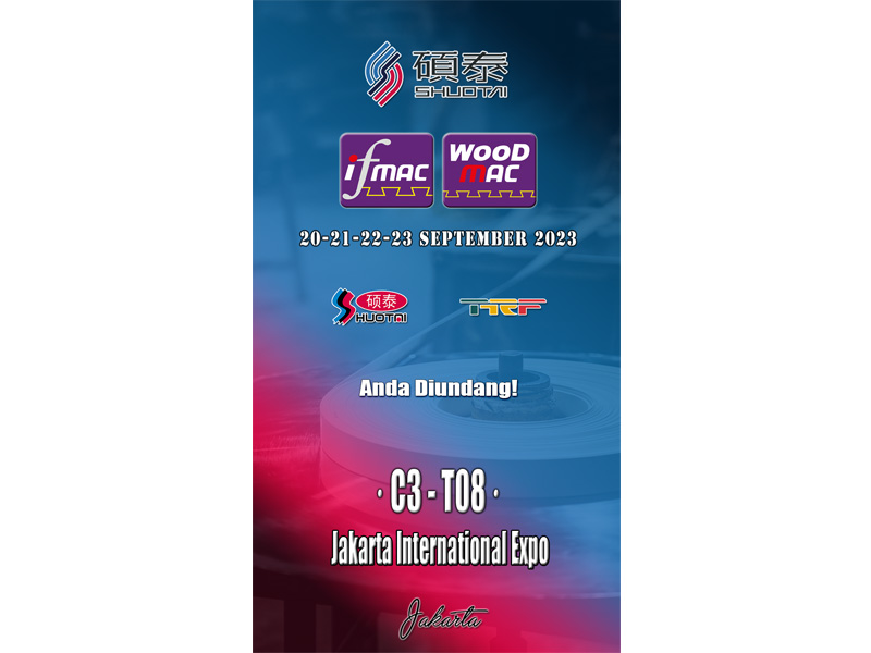 Гуанчжоу Шуотай на выставке МФБ &усилитель; ДРЕВЕСИНА MAC в Джакарте 2023