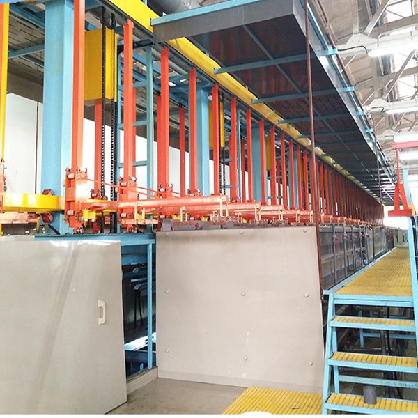 Automatic Round vertical lifting electroplating production line plating machine