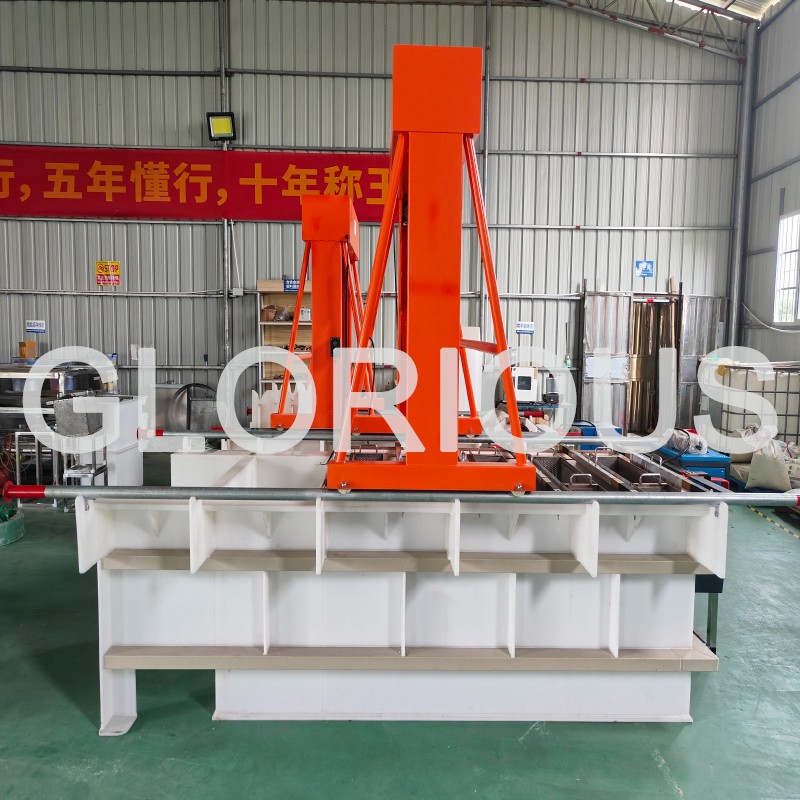 Electrolytic silver removal machine / Silver plating stripping machine / Electrolytic silver removal machine