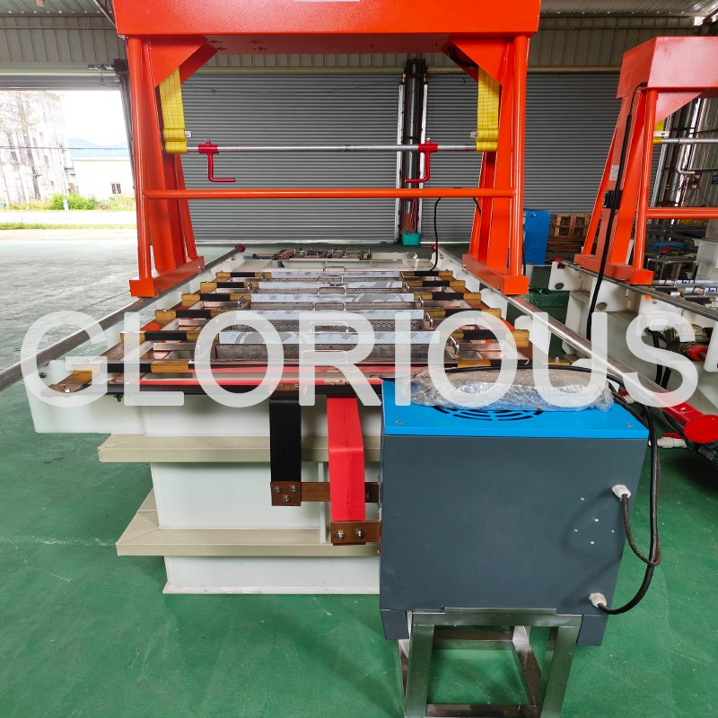 Electrolytic silver removal machine / Silver plating stripping machine / Electrolytic silver removal machine