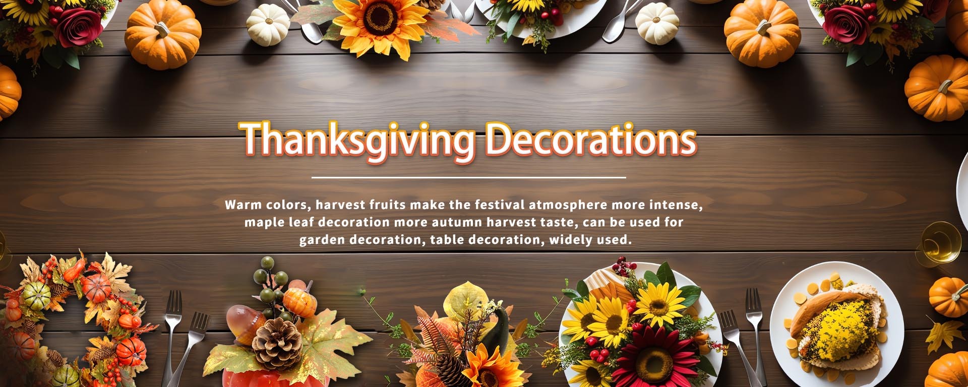 感謝祭のデコ