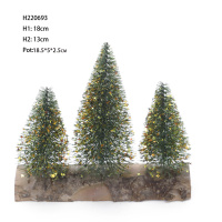 Glitter Christmas Tree For Table Ornament