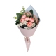 Decorazione pasquale Piccolo bouquet di rose artificiali