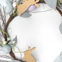 إكليل بيضة عيد الفصح المزخرف