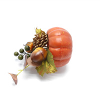 Decorate Maple Leaf Pumpkins For Thanksgiving