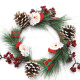 Hang Pine Cone Wreath On Doors And Windows