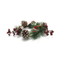Hang Pine Cone Wreath On Doors And Windows