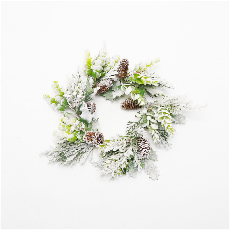 Christmas Door Hanging Pine Cone Wreath