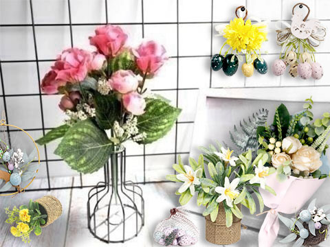 Hay algunas ventajas al simular flores