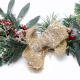 Hang Snow Spray Wreath On Doors And Windows