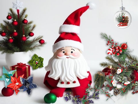 クリスマスデコ