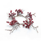 Hanging Berry Wreath On Doors And Windows