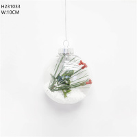 Transparent Plastic Balls For Christmas Decoration