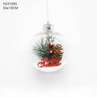 Hanging Decorative Transparent Plastic Ball