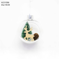 Hanging Decorative Transparent Plastic Ball