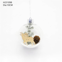 Hanging Decorative Transparent Plastic Ball