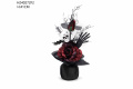 Decorate Bonsai Tree With Black Roses For Halloween