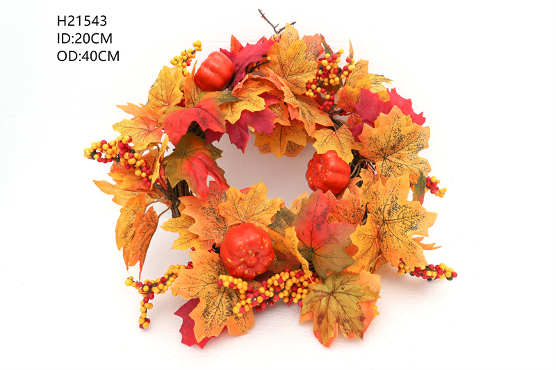 Maple Leaf Wreaths