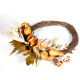 Decorate A Pumpkin Wreath For Thanksgiving