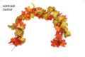 Decorate Maple Leaves And Vines For Thanksgiving