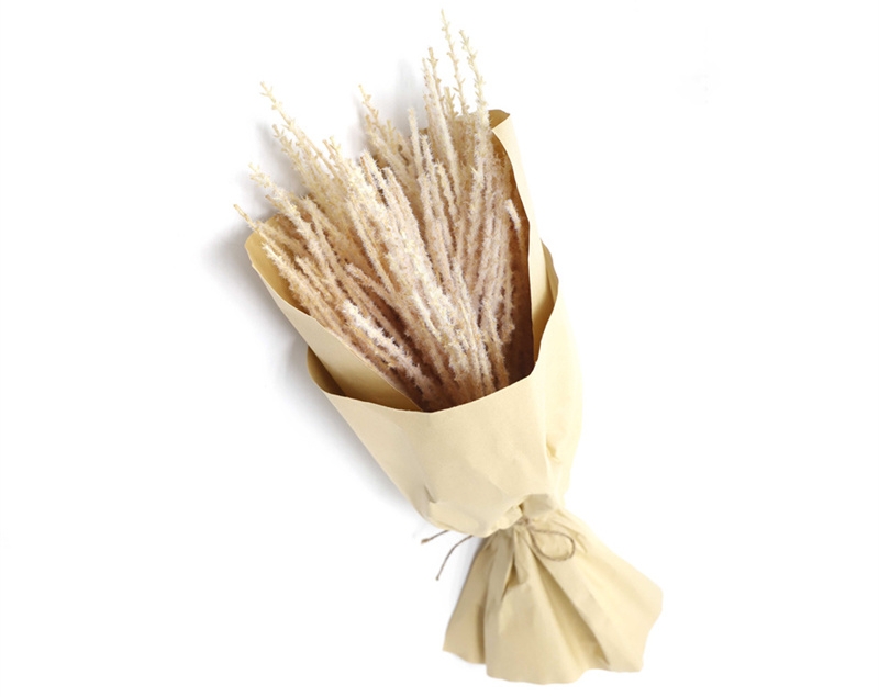 Faux Pampas Flower Bouquets