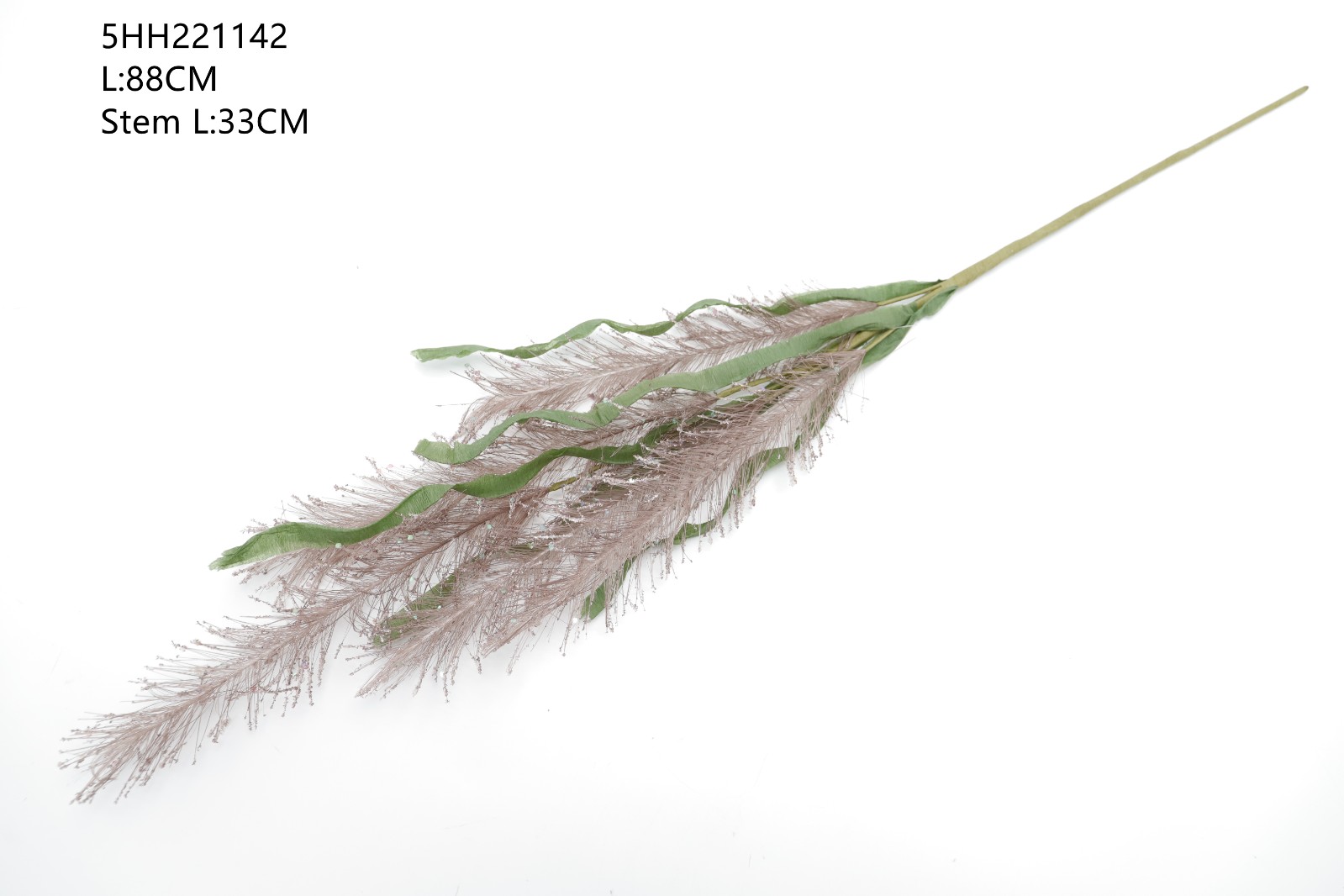 Artificial Pampas Flower Branch